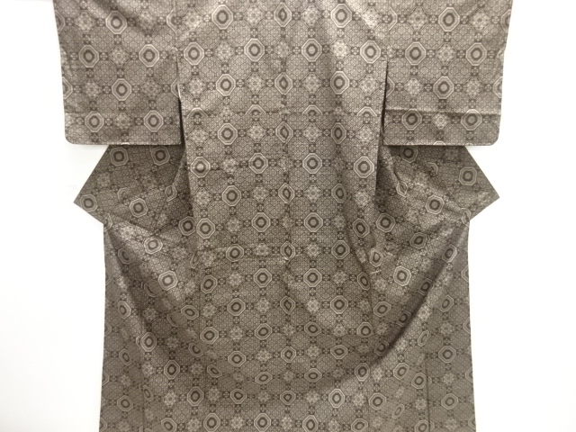 JAPANESE KIMONO / UNUSED DORO OSHIMA TSUMUGI (5 maruki)